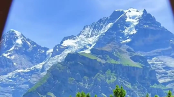 瑞士乡村风景素材视频-众图网