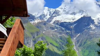 瑞士乡村风景素材视频-众图网