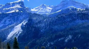 瑞士乡村风景素材视频-众图网