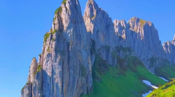 瑞士乡村风景素材视频-众图网