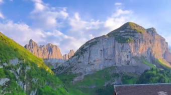 瑞士乡村风景素材视频-众图网