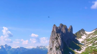 瑞士乡村风景素材视频-众图网