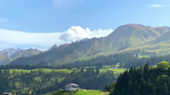 瑞士乡村风景素材视频-众图网