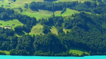 瑞士乡村风景素材视频-众图网