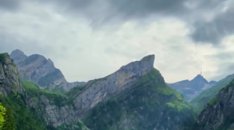 瑞士乡村风景素材视频-众图网