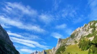 瑞士乡村风景素材视频-众图网