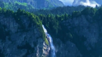 瑞士乡村风景素材视频-众图网