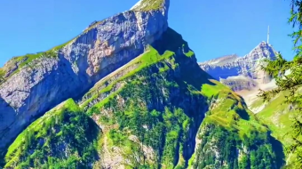 瑞士乡村风景素材视频-众图网