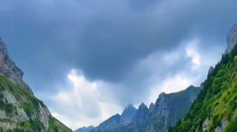 瑞士乡村风景素材视频-众图网