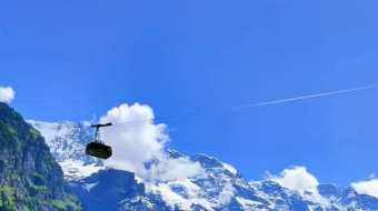 瑞士乡村风景素材视频-众图网