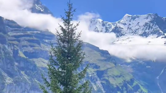 瑞士乡村风景素材视频-众图网