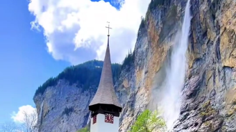 瑞士乡村风景素材视频-众图网