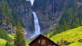 瑞士乡村风景素材视频-众图网