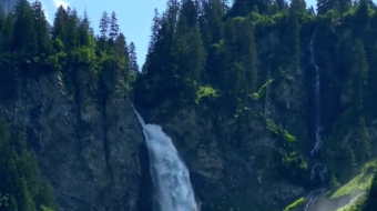 瑞士乡村风景素材视频-众图网