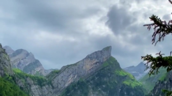 瑞士乡村风景素材视频-众图网