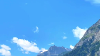 瑞士乡村风景素材视频-众图网