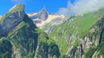 瑞士乡村风景素材视频-众图网