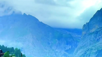 瑞士乡村风景素材视频-众图网