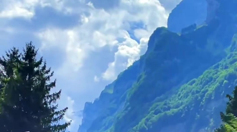 瑞士乡村风景素材视频-众图网