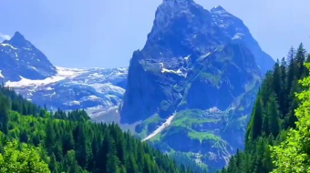 瑞士乡村风景素材视频-众图网