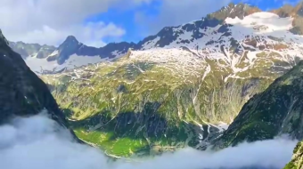 瑞士乡村风景素材视频-众图网