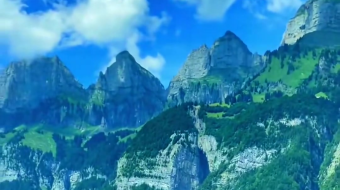 瑞士乡村风景素材视频-众图网