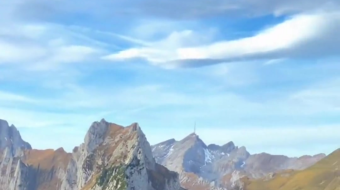 瑞士乡村风景素材视频-众图网