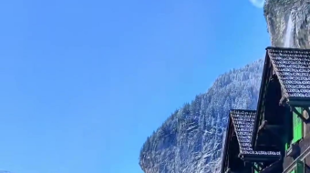 瑞士乡村风景素材视频-众图网