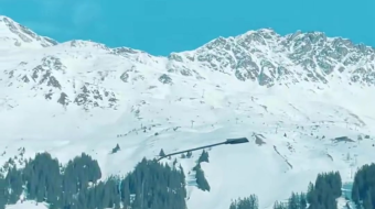 瑞士乡村风景素材视频-众图网