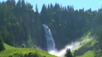 瑞士乡村风景素材视频-众图网