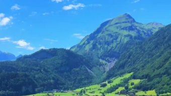 瑞士乡村风景素材视频-众图网