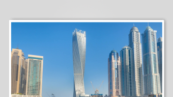 迪拜城市风景素材视频-众图网