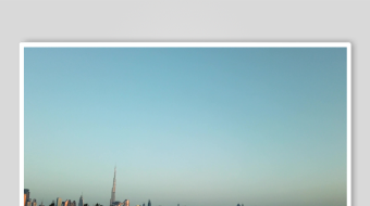 迪拜城市风景素材视频-众图网