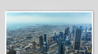 迪拜城市风景素材视频-众图网