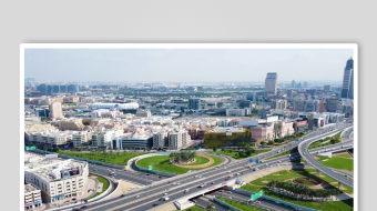 迪拜城市风景素材视频-众图网