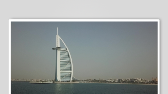 迪拜城市风景素材视频-众图网