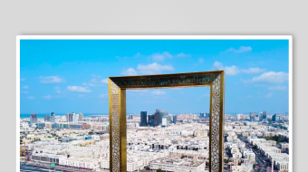 迪拜城市风景素材视频-众图网