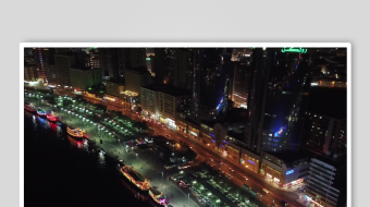 迪拜城市风景素材视频-众图网