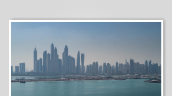 迪拜城市风景素材视频-众图网