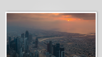 迪拜城市风景素材视频-众图网