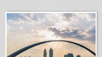 迪拜城市风景素材视频-众图网