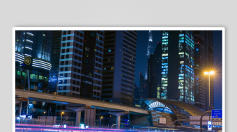 迪拜城市风景素材视频-众图网