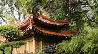 瀑布山水溪流风景素材-众图网