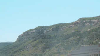 瀑布山水溪流风景素材-众图网