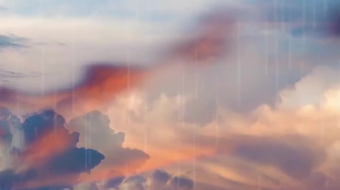 瀑布山水溪流风景素材-众图网