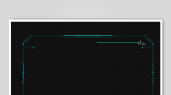 科技感边框设计元素-众图网