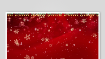 红色雪花背景圣诞素材-众图网