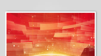 红色科技风地球背景图-众图网