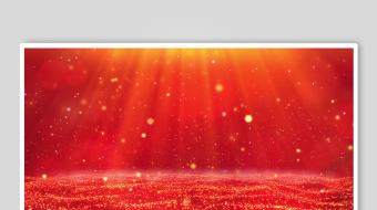 红色光芒闪耀的梦幻场景-众图网