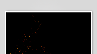 夜空中闪烁的绚烂烟火-众图网